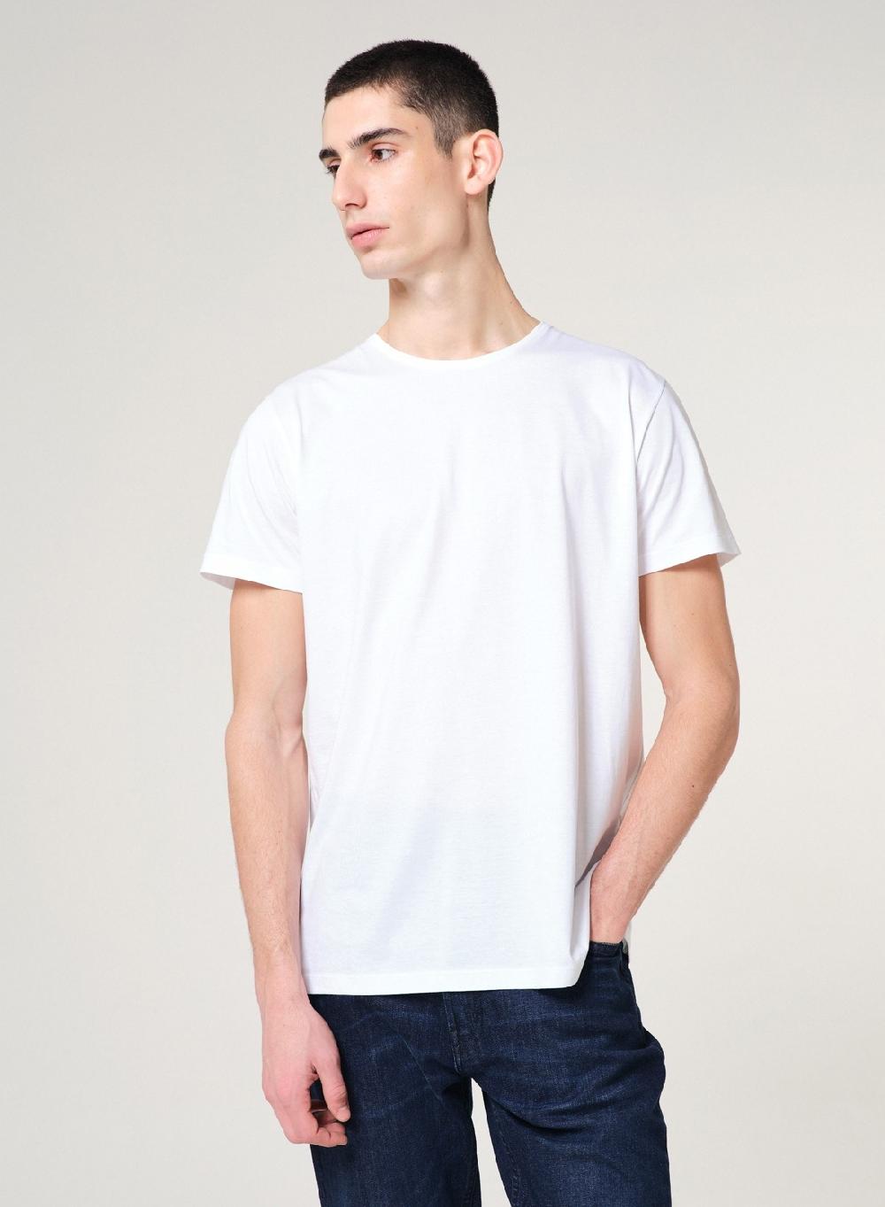 Etiqueta negra Remera luxury cuello U Oferta especial de fábrica