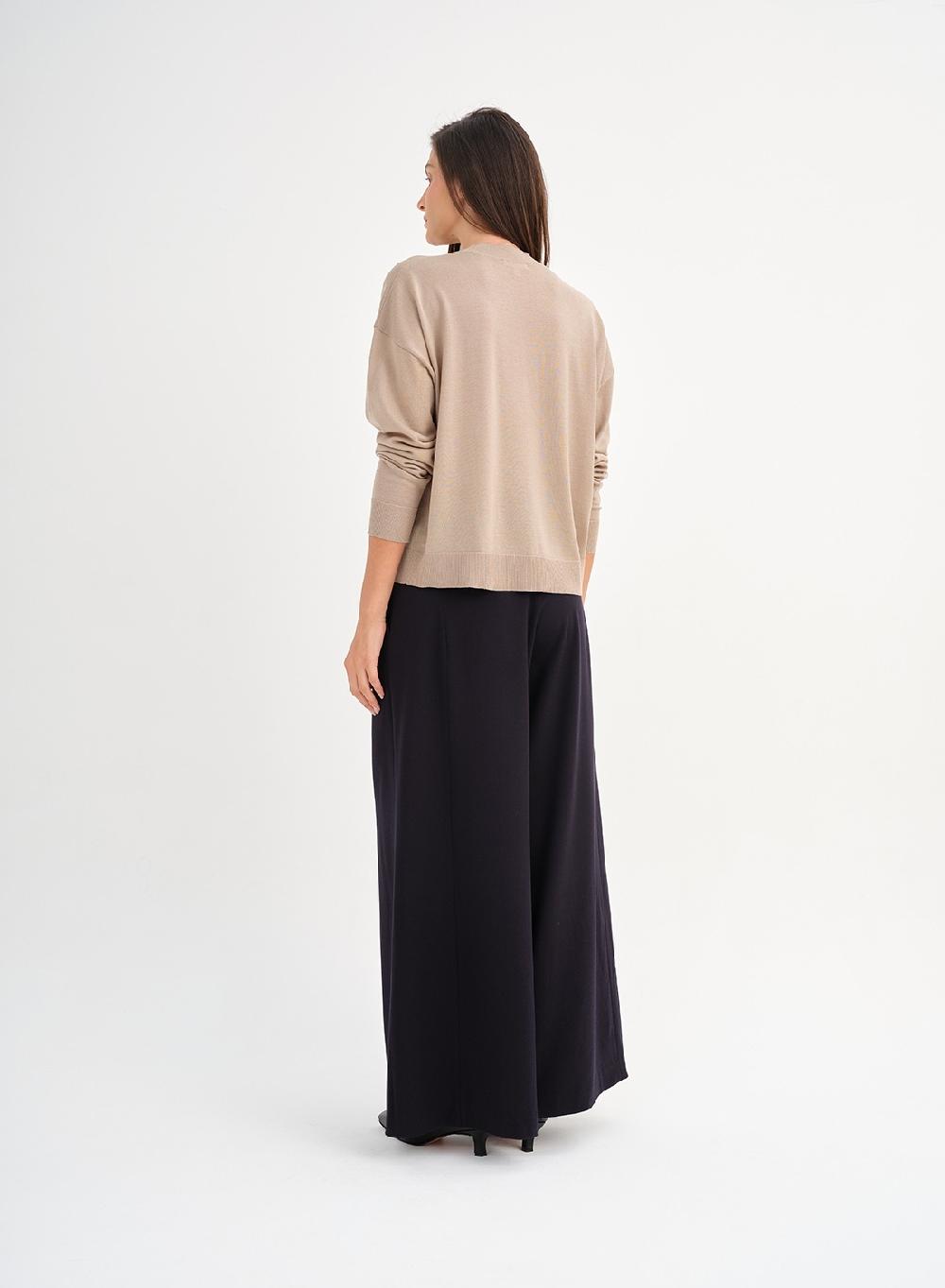Etiqueta negra Sweater amplio merino Grandes ahorros