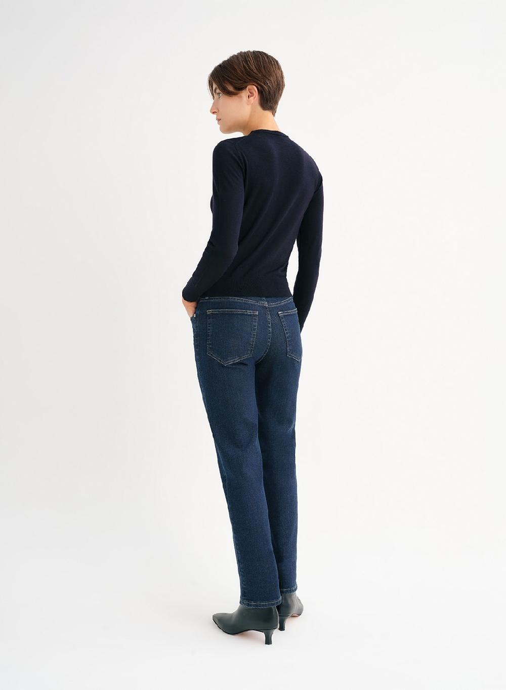 Etiqueta negra Sweater clasico merino Rebajas de fin de temporada