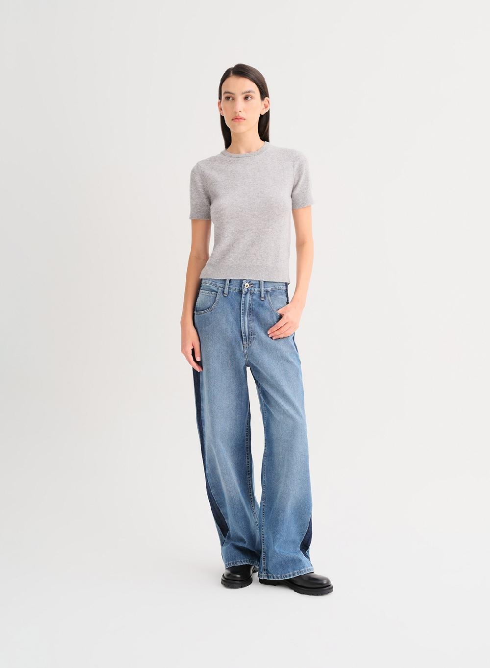 Etiqueta negra Remera tejida lana cashmere 2025