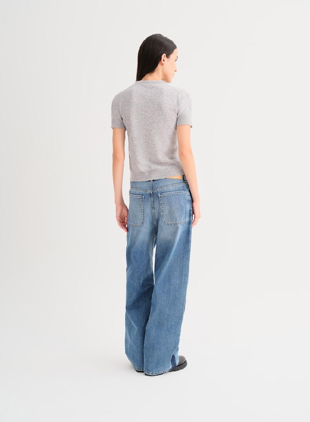 Etiqueta negra Remera tejida lana cashmere 2025