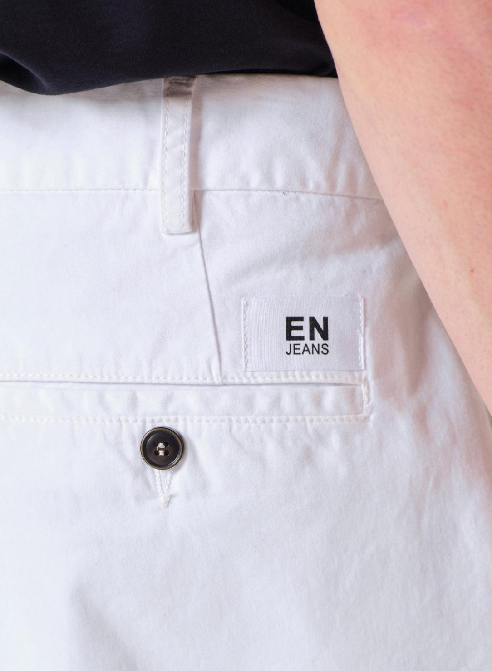 Etiqueta negra Bermuda gabardina garment dye Rebajas