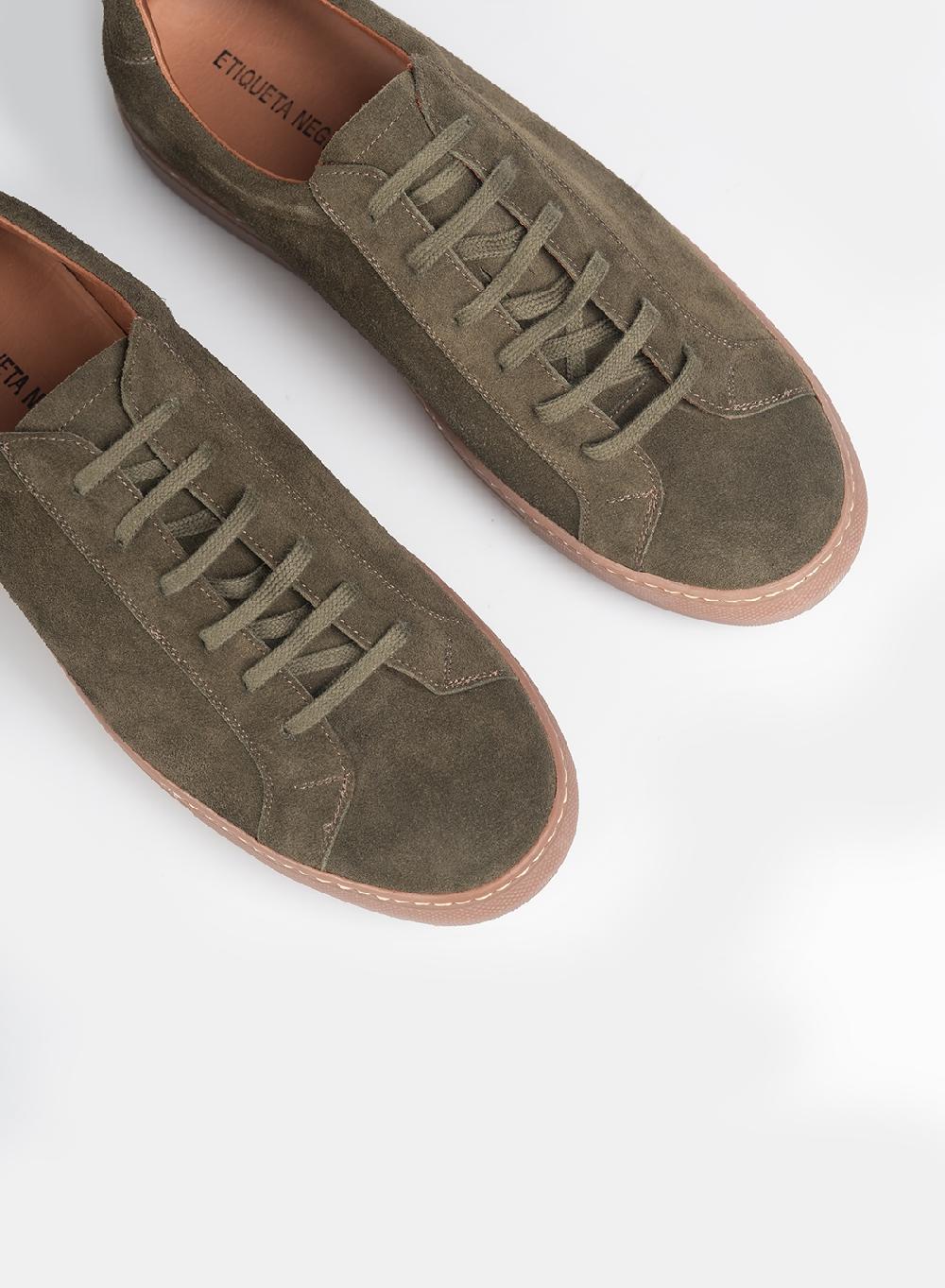 Etiqueta negra Zapatilla basica descarne Gum Ofertas