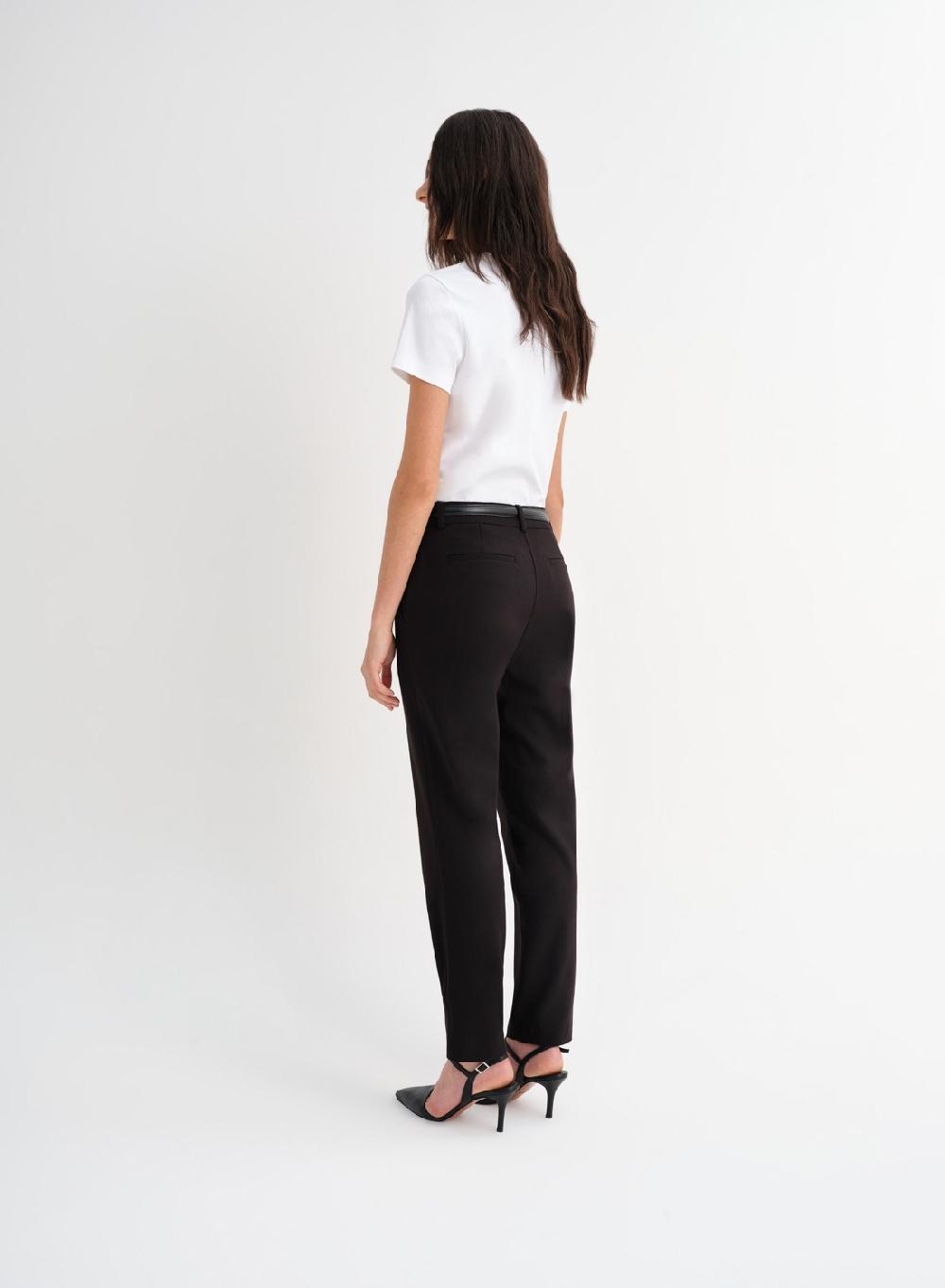 Etiqueta negra Pantalon sastre formal Liquidación