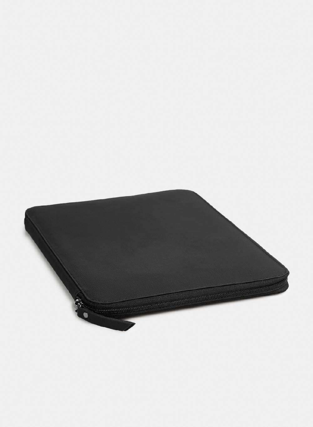 Etiqueta negra Porta Ipad safiano Grandes ahorros