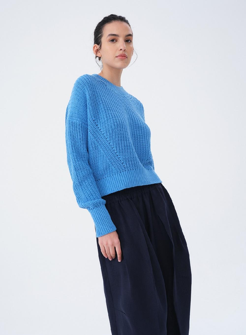 Etiqueta negra Sweater punto ingles algodon Oferta especial de fábrica