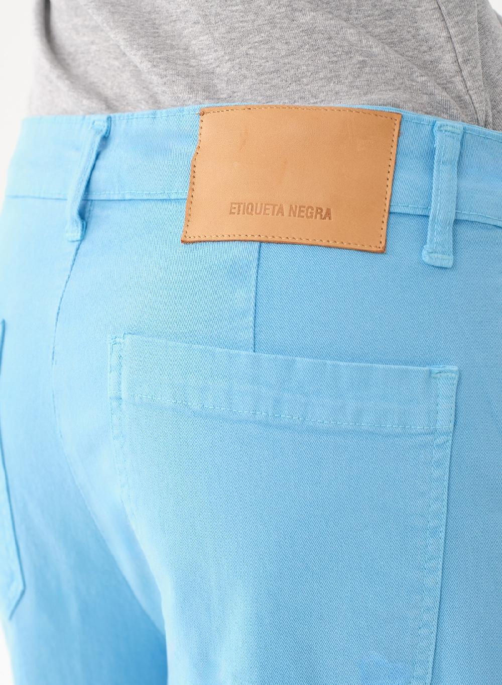 Etiqueta negra Pantalon gabardina Envío internacional gratuito