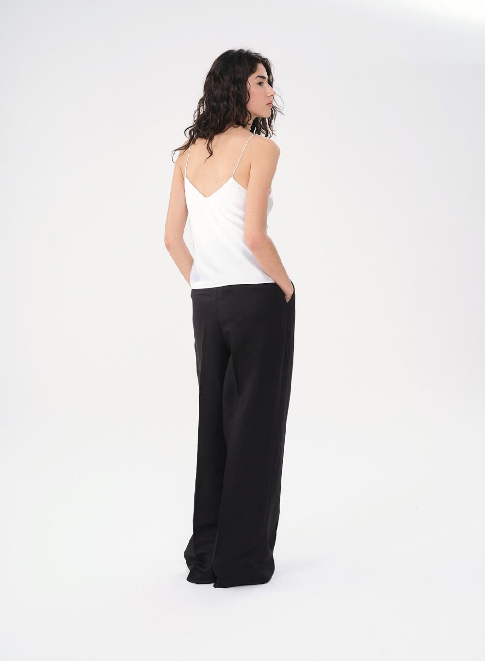 Etiqueta negra MUSCULOSA SEDA Precio ultrabajo