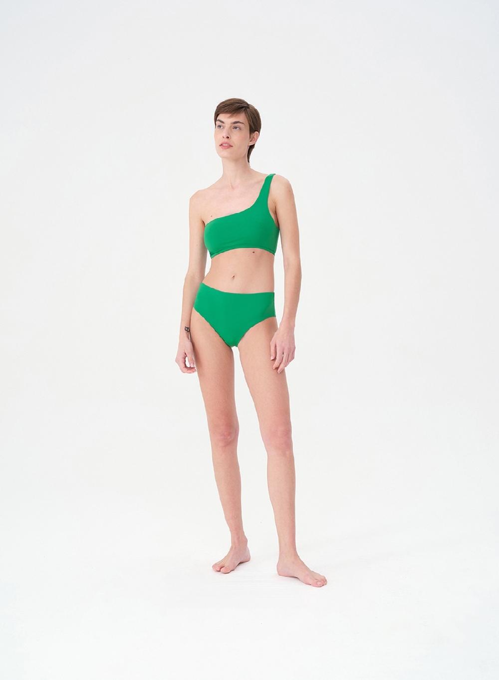 Etiqueta negra Bikini un hombro Envío gratis