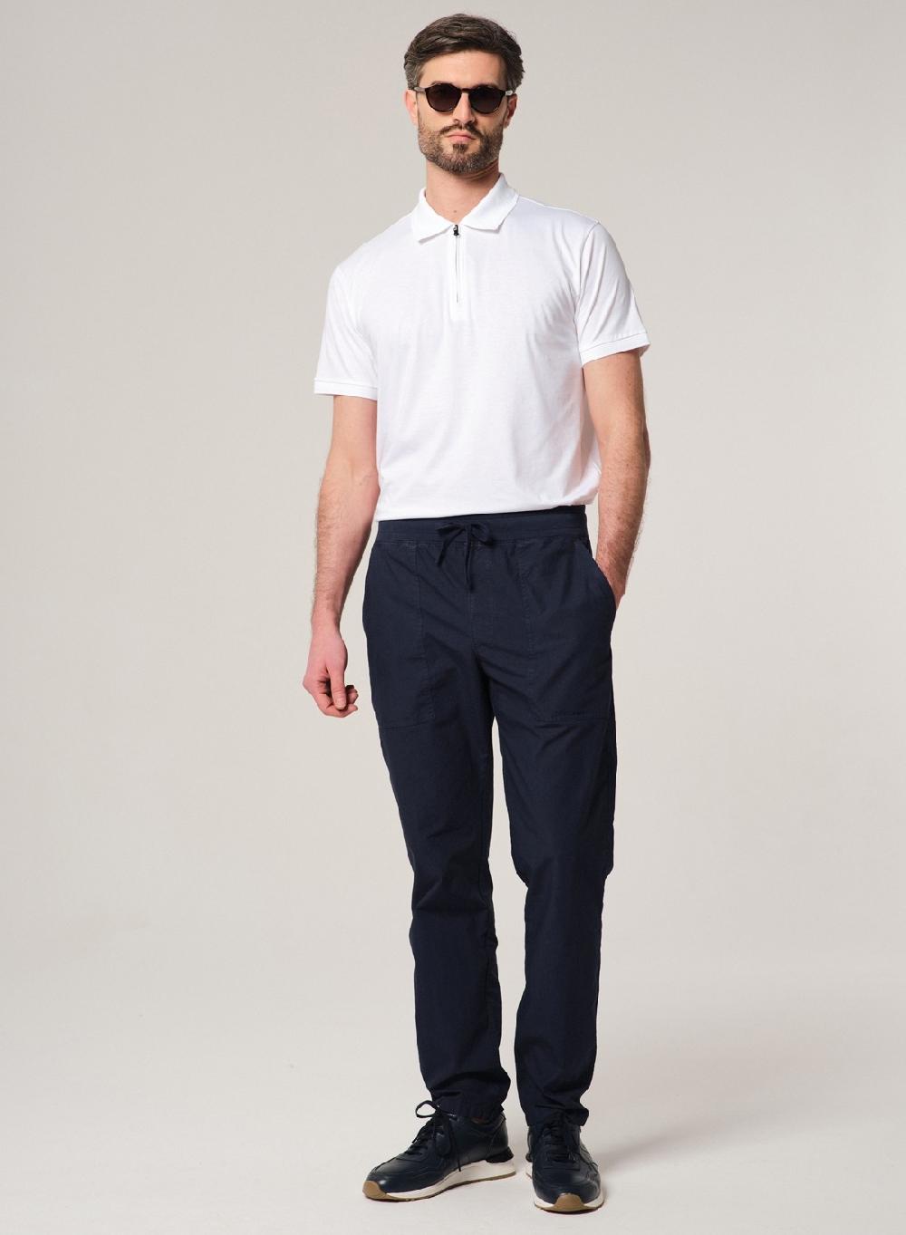 Etiqueta negra PANTALON PAPER TOUCH GARMENT DYE Solo queda un día