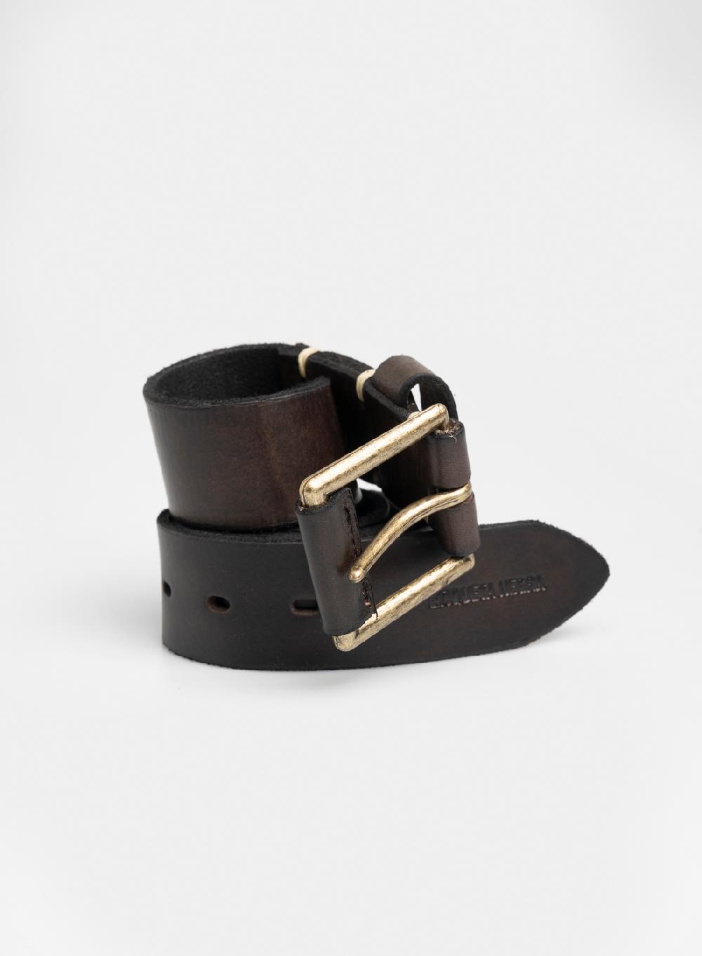 Etiqueta negra CINTURON VINTAGE SEIS ATRAQUES Ofertas de temporada