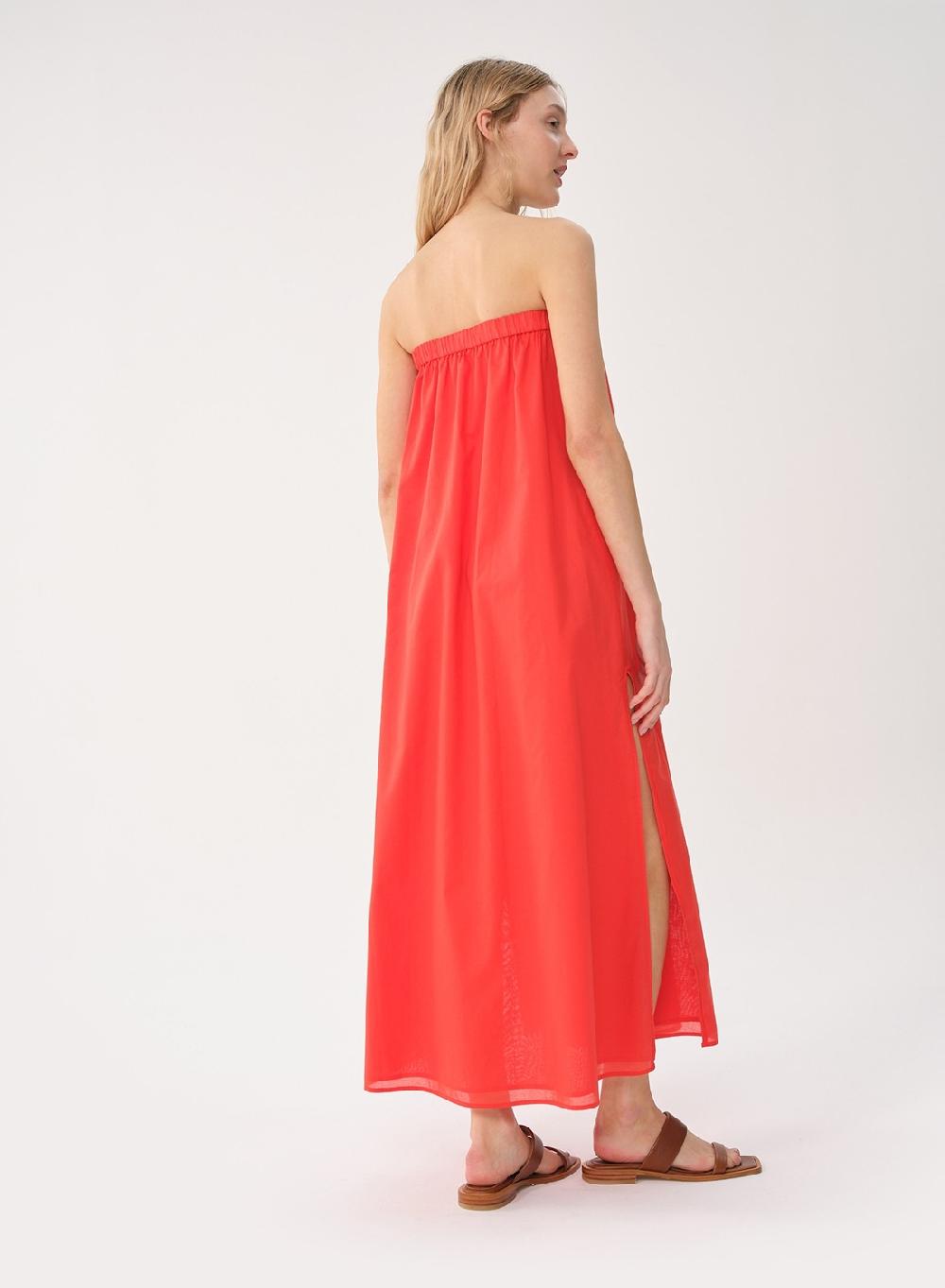 Etiqueta negra VESTIDO STRAPLESS VOILE Tienda