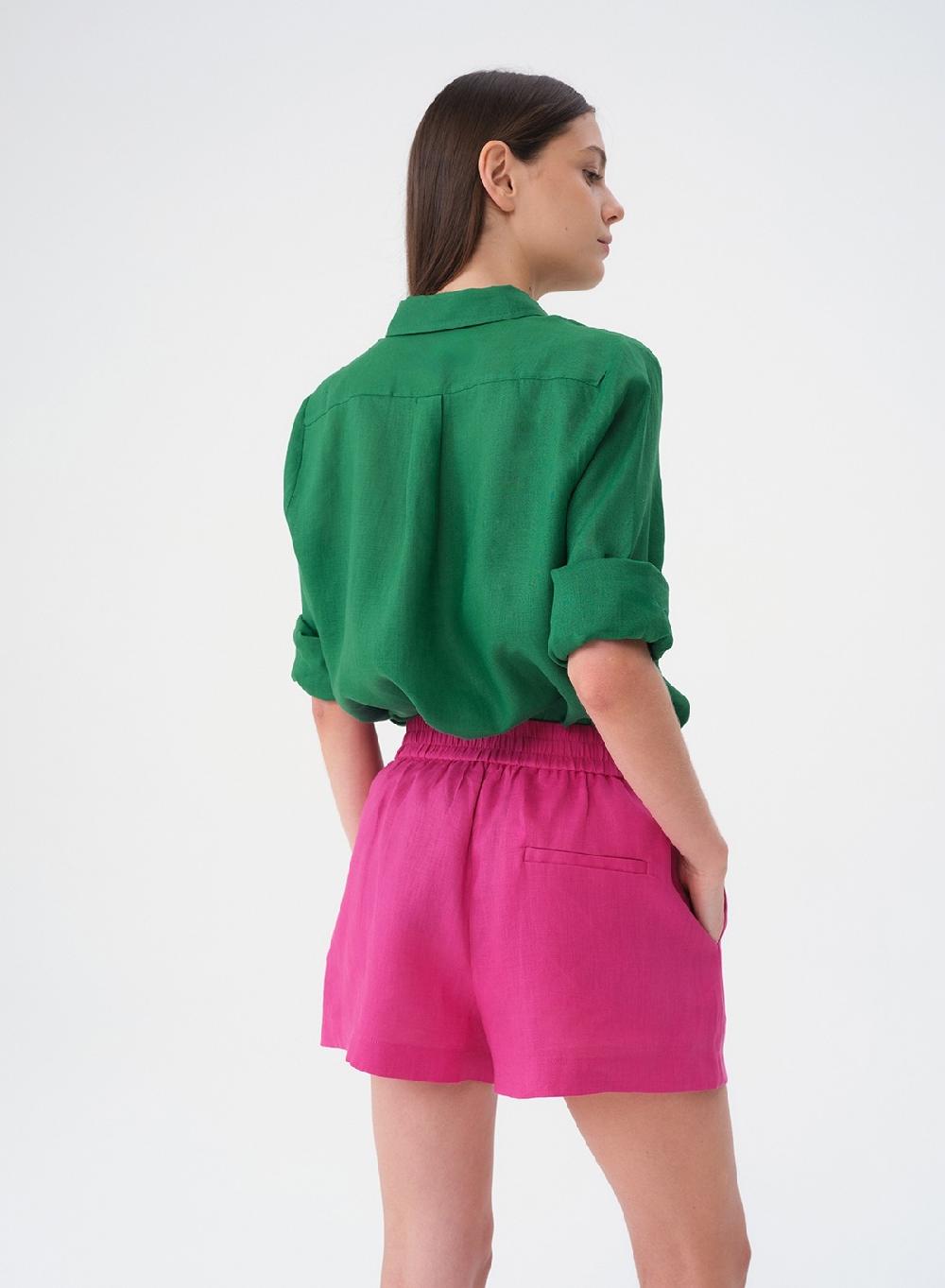 Etiqueta negra Short lino ÚLTIMAS EDICIONES