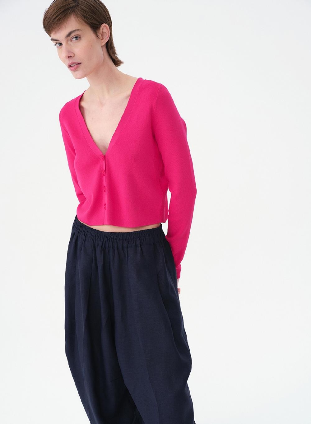Etiqueta negra Cardigan tejido Precios de Black Friday