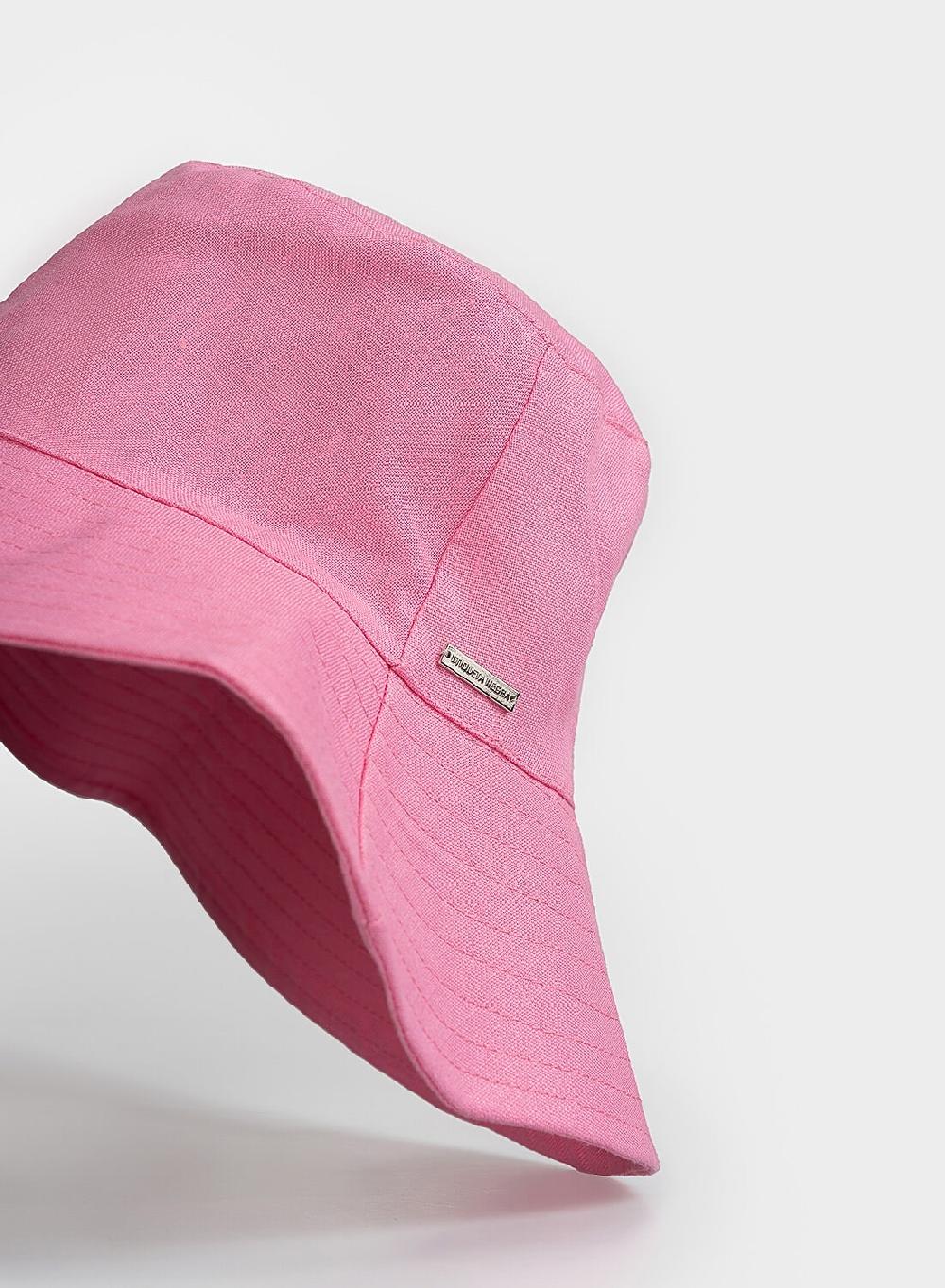 Etiqueta negra Sombrero lino En oferta