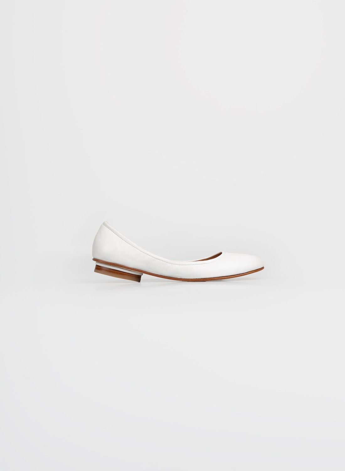 Etiqueta negra Balerina cuero Oferta exclusiva