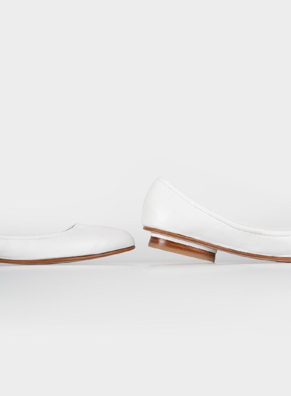 Etiqueta negra Balerina cuero Oferta exclusiva