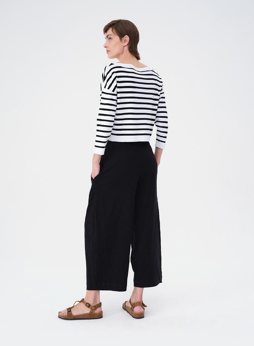 Etiqueta negra Pantalon corto flame doble Outlet