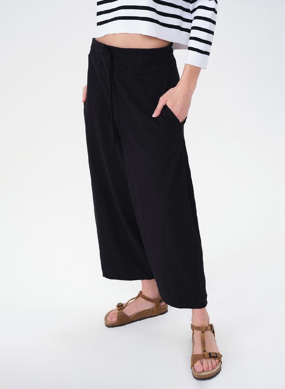 Etiqueta negra Pantalon corto flame doble Outlet