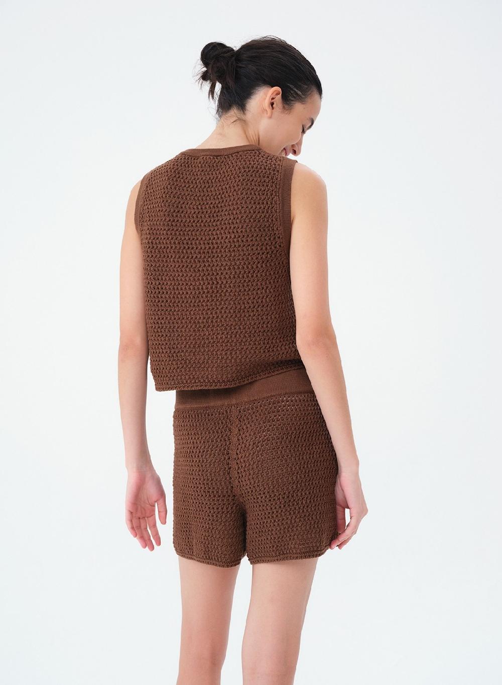 Etiqueta negra Short tejido Gran oferta