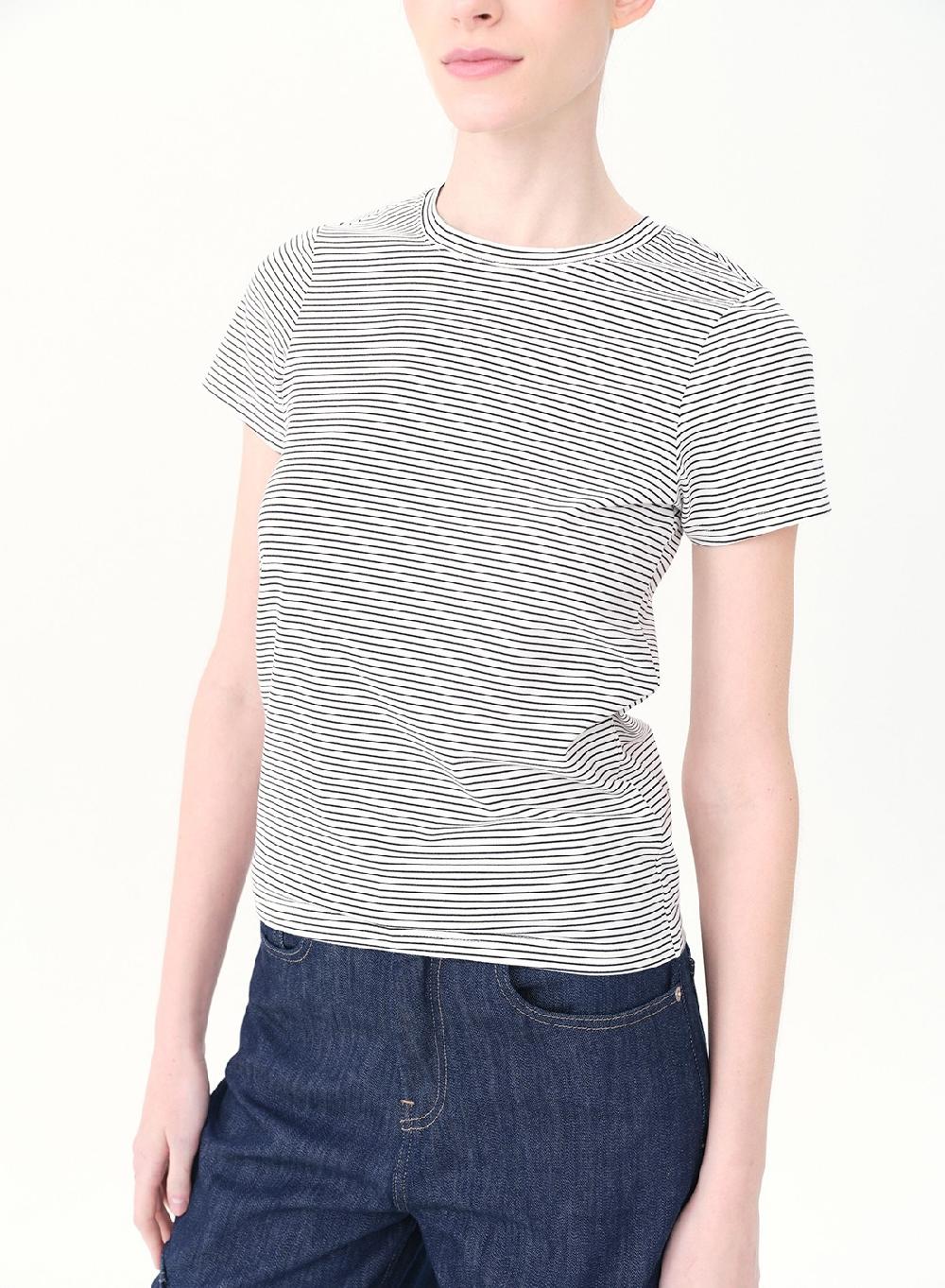 Etiqueta negra REMERA RAYADA ALGODON LYCRA Los más vendidos