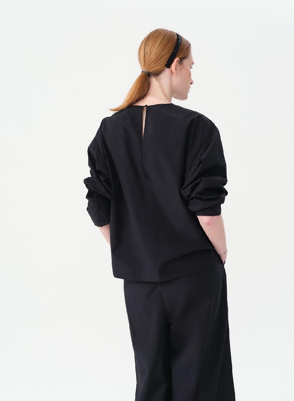 Etiqueta negra REMERA OVERSIZE FORMAL Envío internacional gratuito