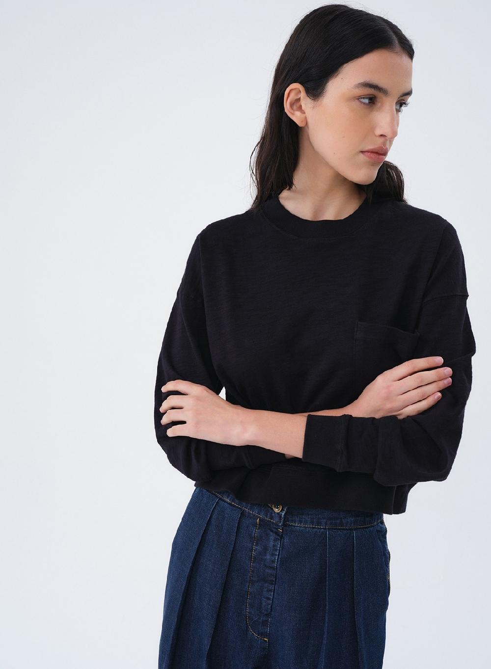 Etiqueta negra Buzo flame doble Tienda de fábrica