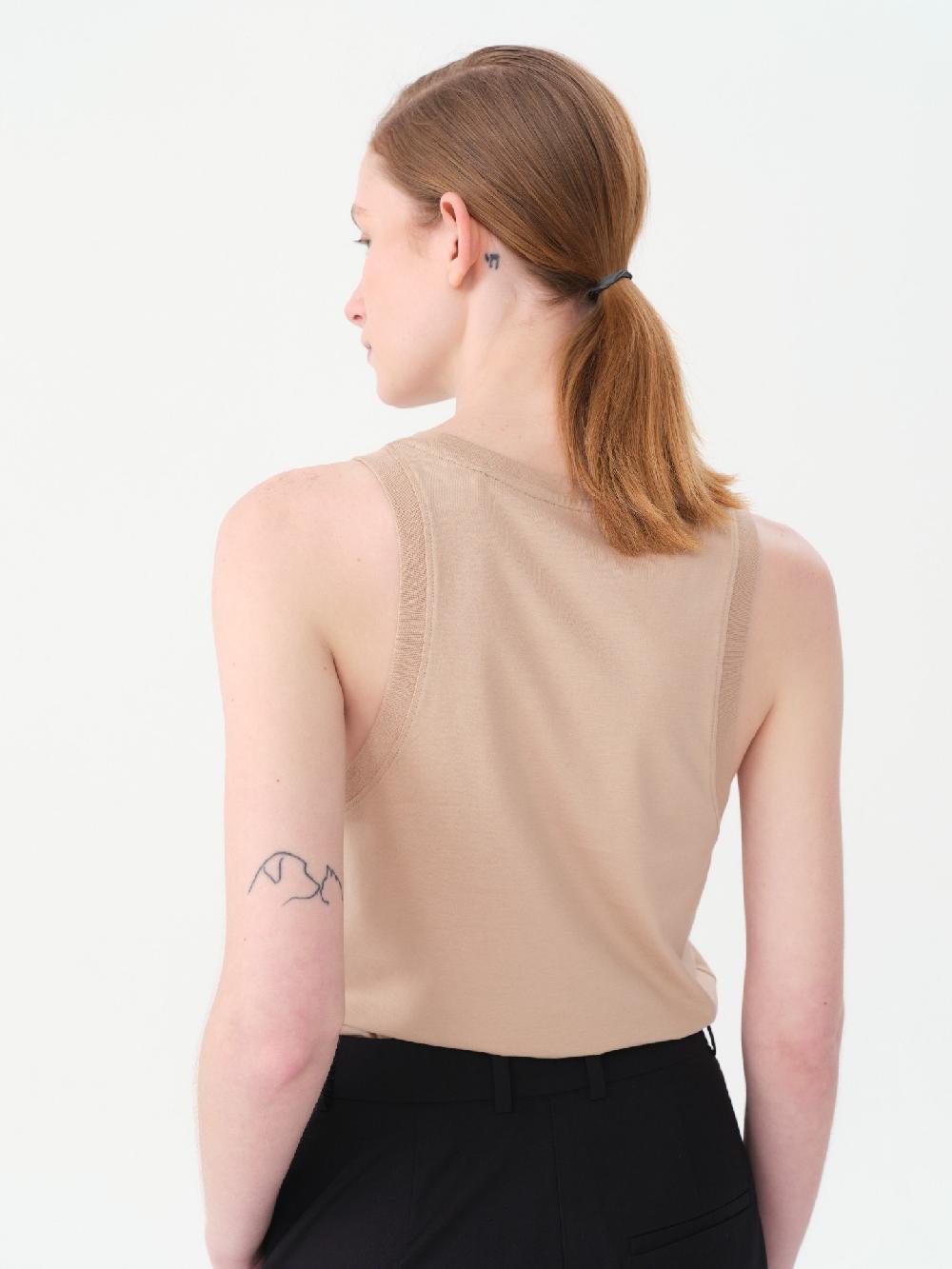 Etiqueta negra Musculosa pima luxury Grandes ahorros
