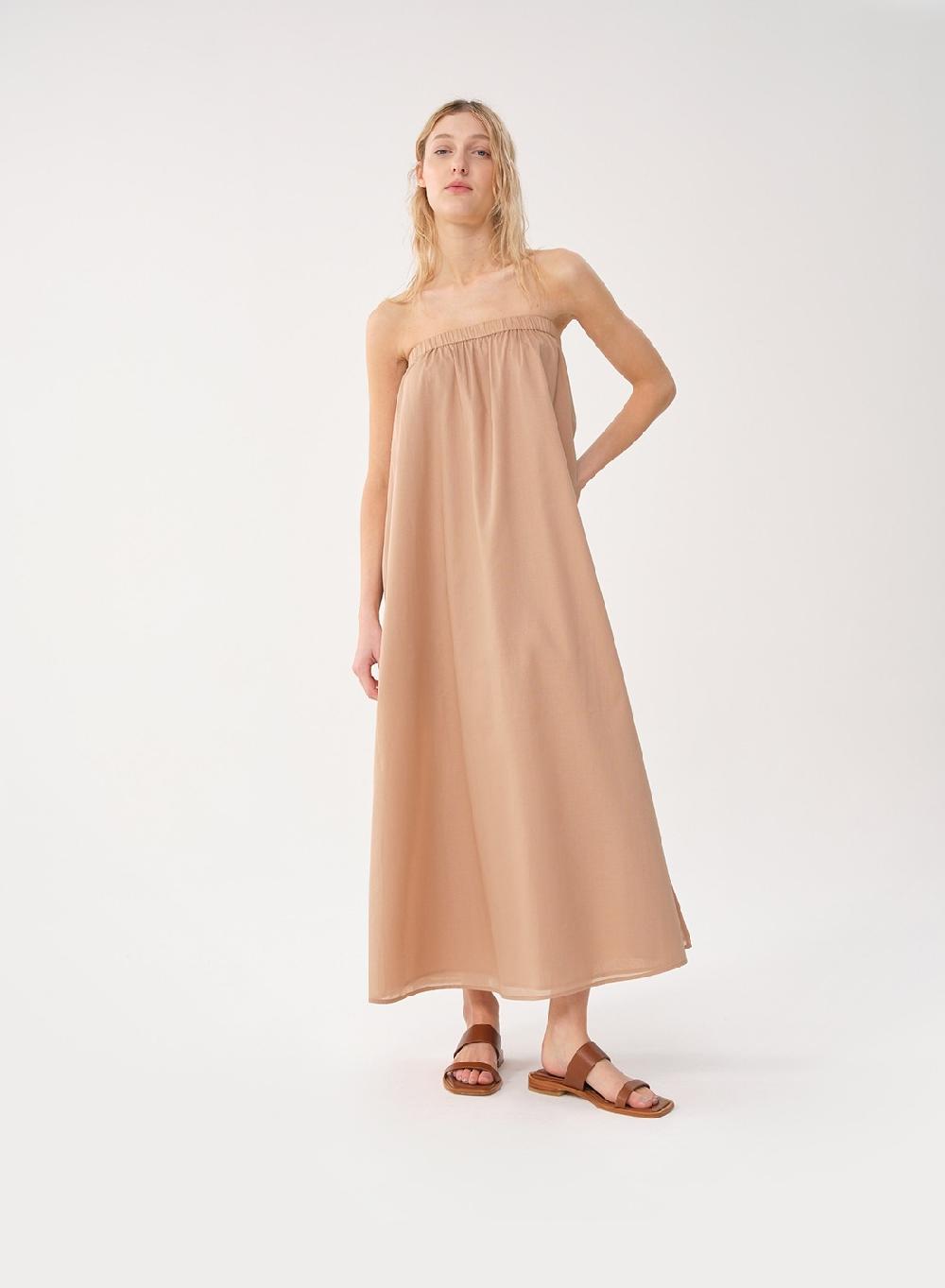 Etiqueta negra VESTIDO STRAPLESS VOILE Outlet
