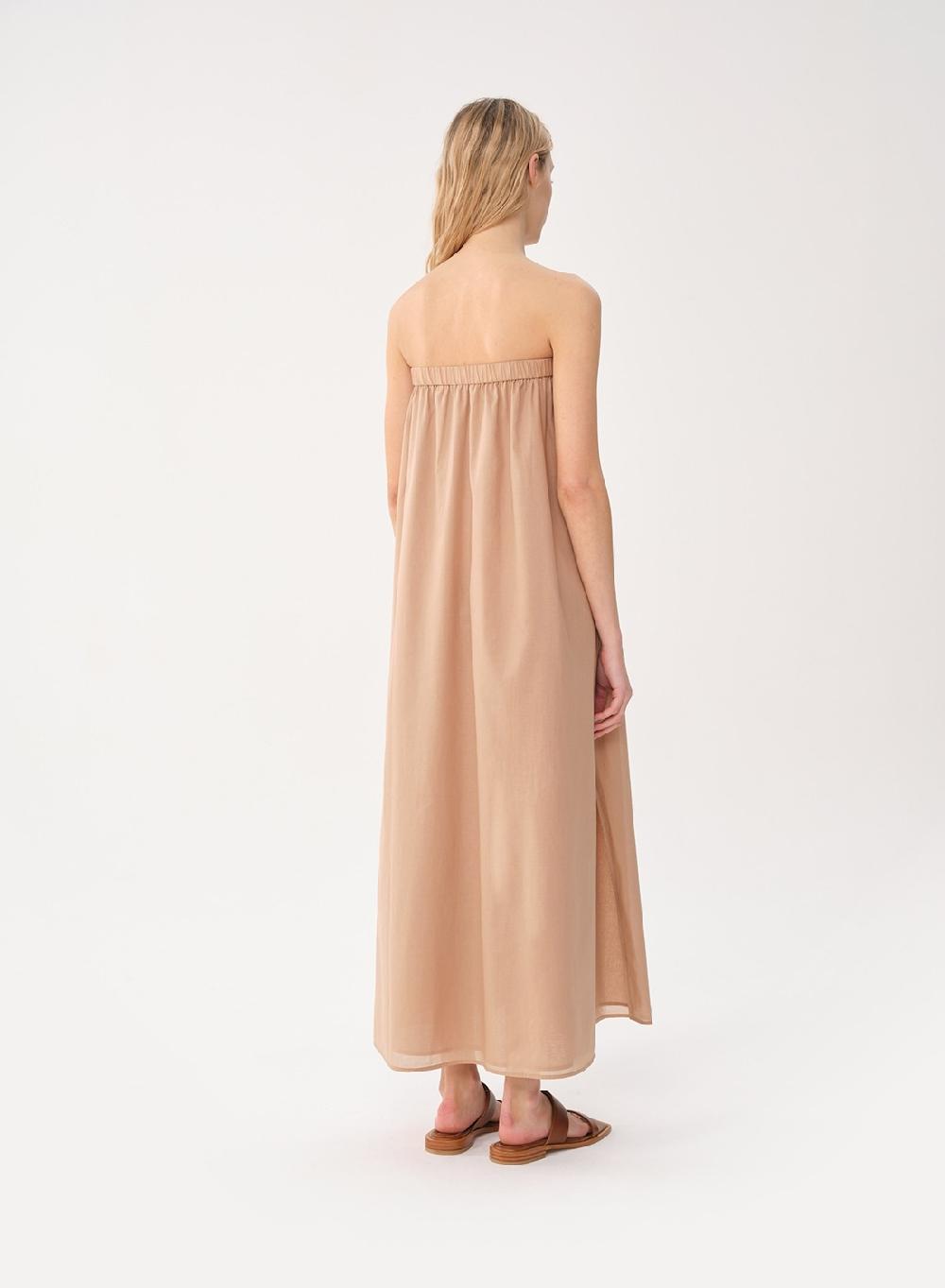 Etiqueta negra VESTIDO STRAPLESS VOILE Outlet