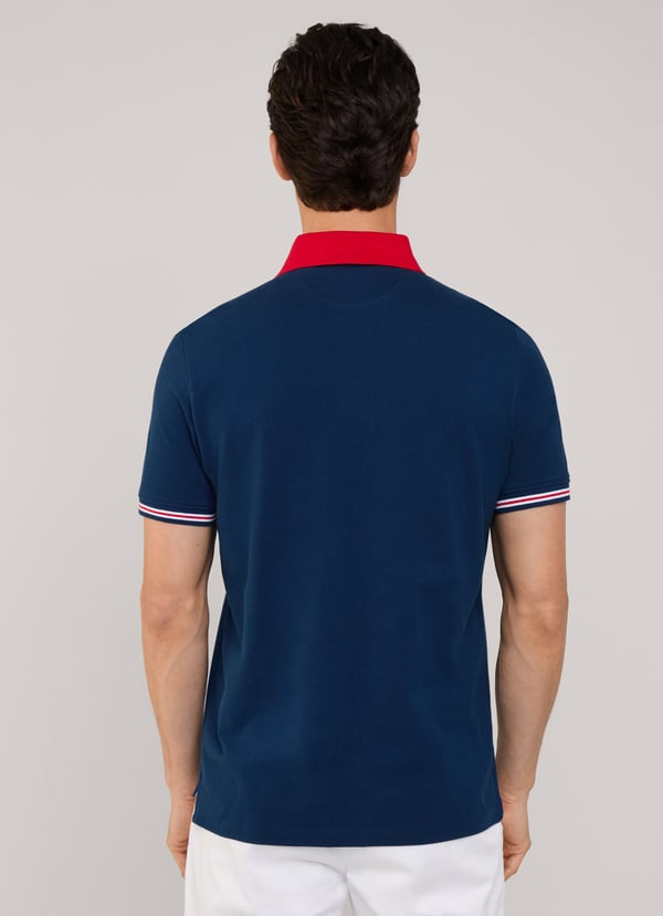 Façonnable polo color block fit regular Promoción trimestral