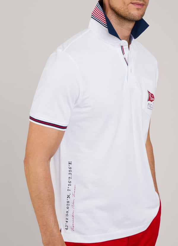 Façonnable polo color block fit regular Envío internacional gratuito