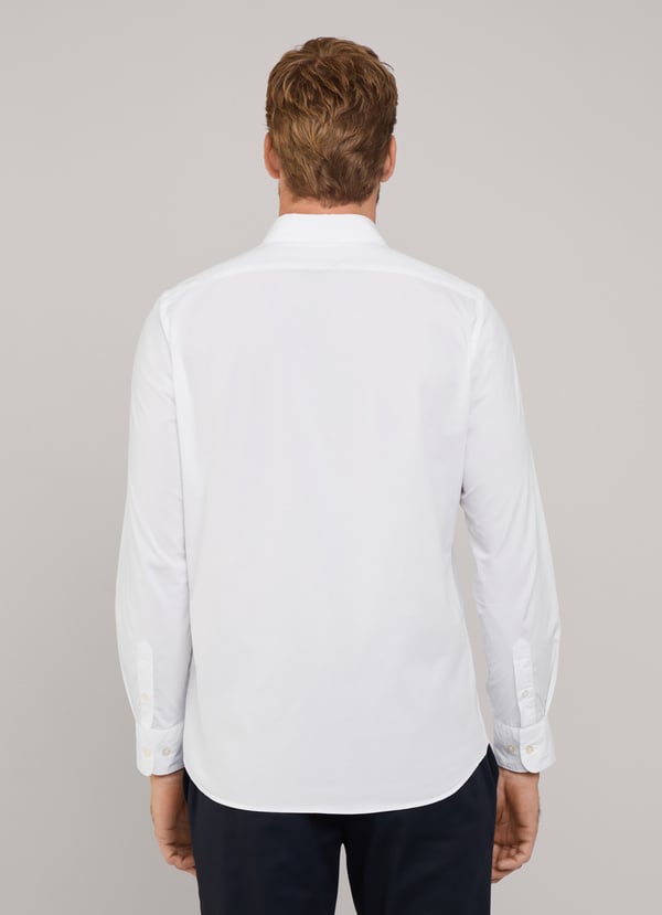Façonnable camisa popelín elástico fit slim Libre de impuestos