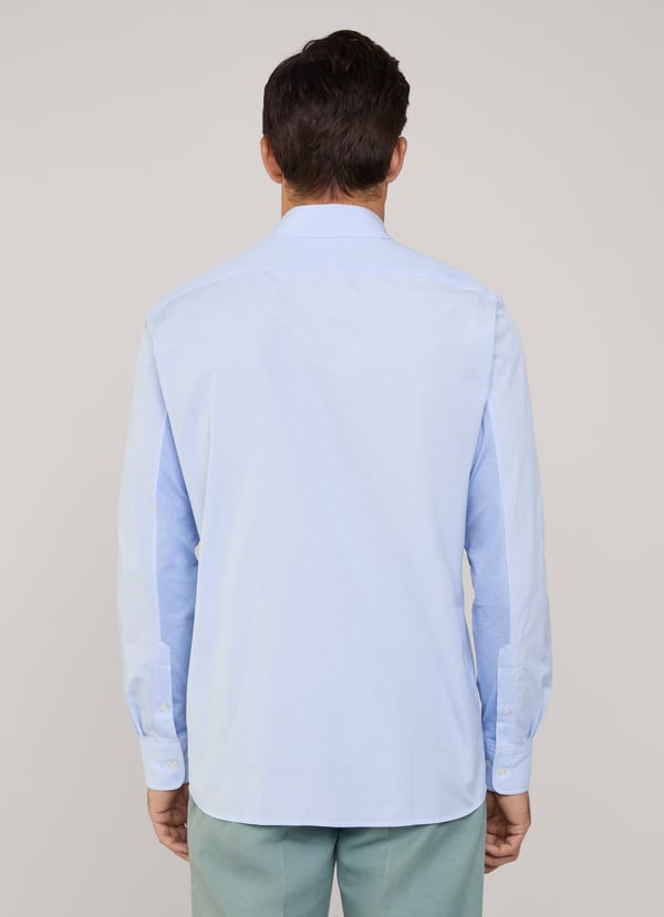 Façonnable camisa popelín rayas finas fit regular Oferta exclusiva
