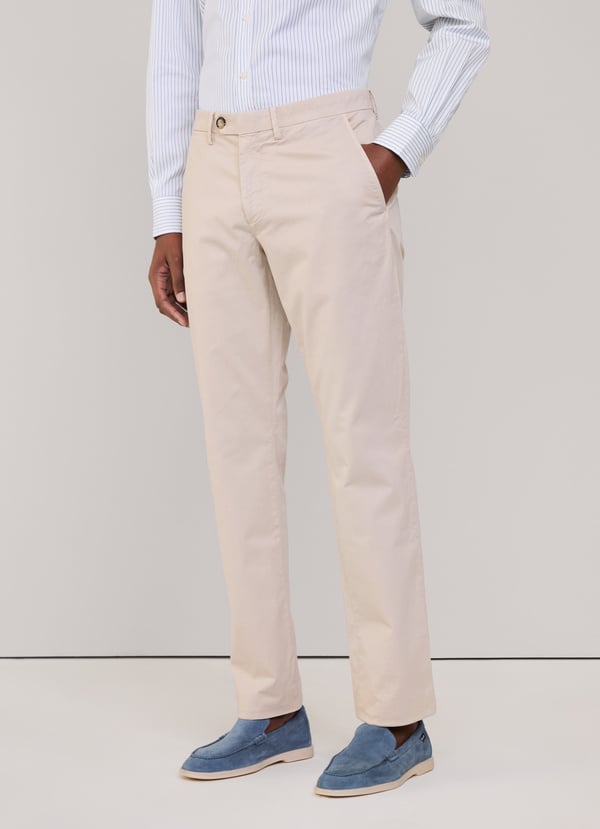 Façonnable chino elástico fit regular Última moda