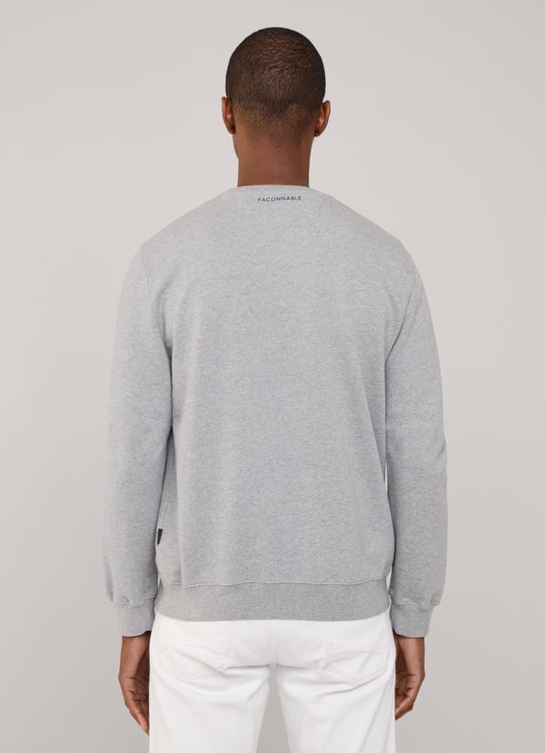 Façonnable sudadera cuello redondo pájaro bordado Devoluciones gratuitas