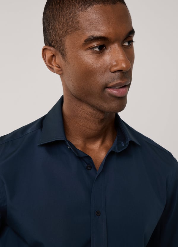 Façonnable camisa popelín fit regular En línea