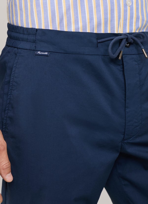 Façonnable pantalón elástico fit regular Ofertas