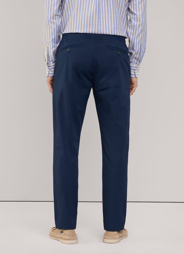 Façonnable pantalón elástico fit regular Ofertas