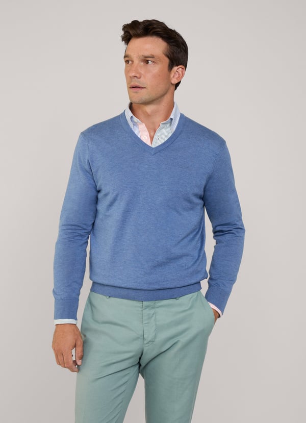 Façonnable jersey cuello pico Gran oferta