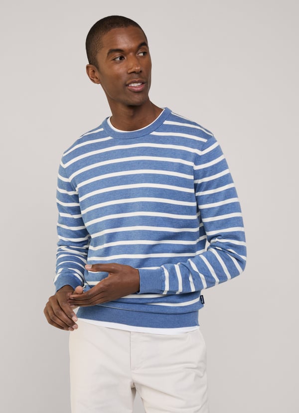 Façonnable jersey cuello redondo rayas Los más vendidos