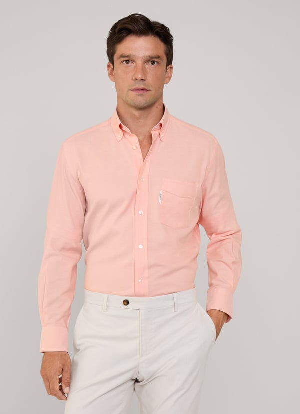 Façonnable camisa oxford fit regular Ventas relámpago