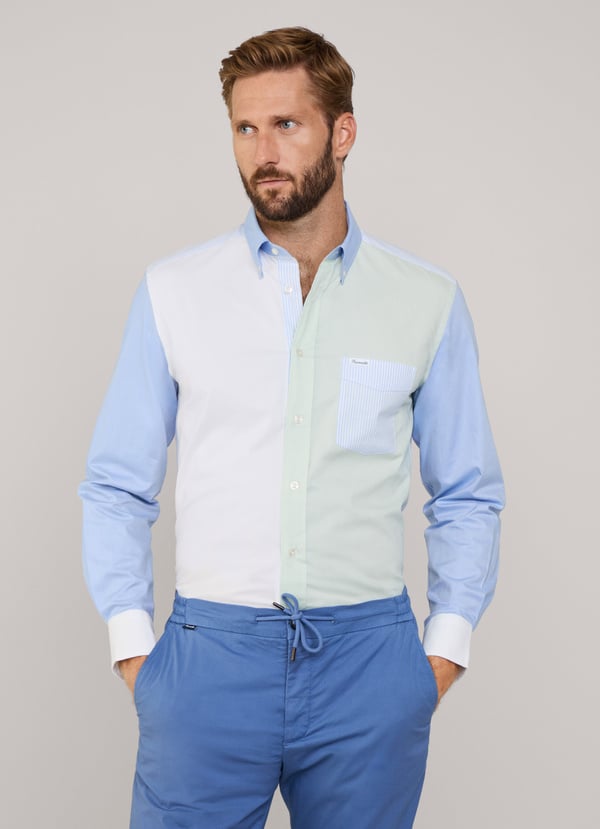 Façonnable camisa pinpoint fit regular Envío gratis