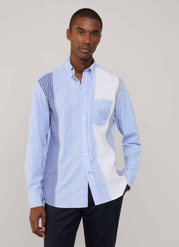 Façonnable camisa popelín rayas fit regular COMPRAR AHORA