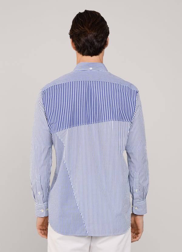 Façonnable camisa popelín rayas fit regular Último día