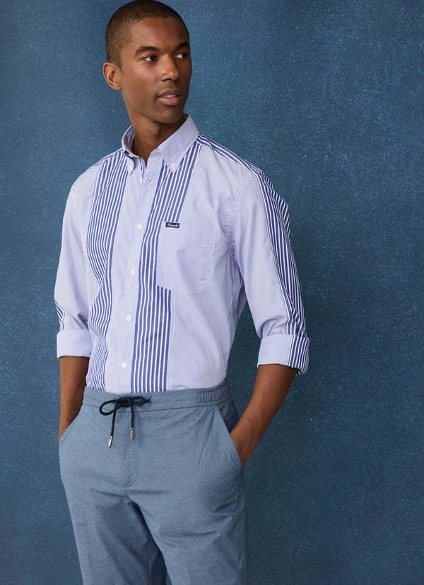 Façonnable camisa rayas fit regular
