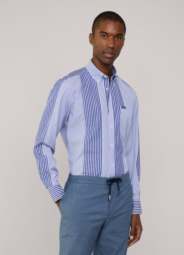 Façonnable camisa rayas fit regular Oferta especial de fábrica