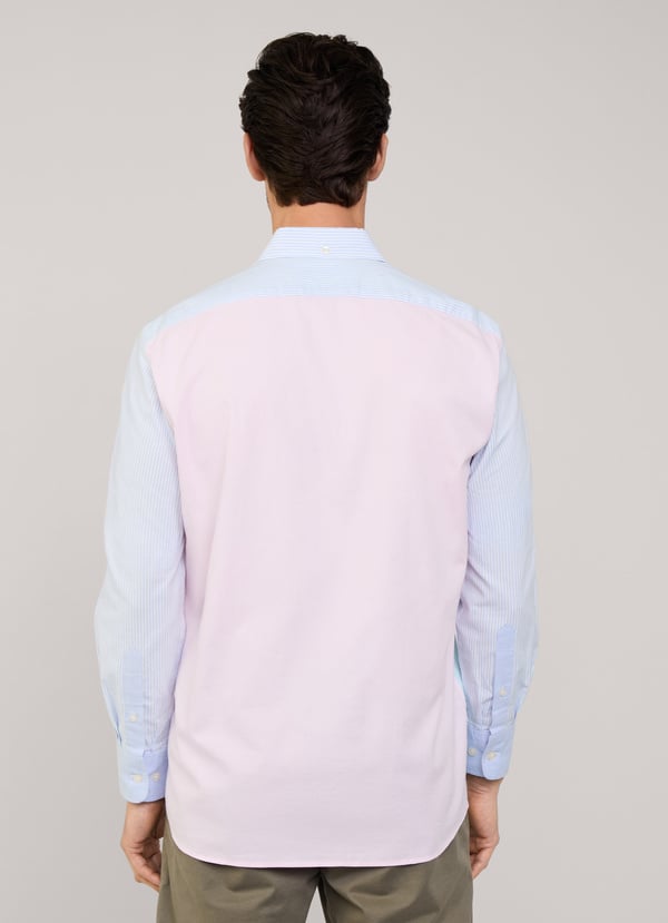 Façonnable camisa oxford rayas fit regular Solo queda un día