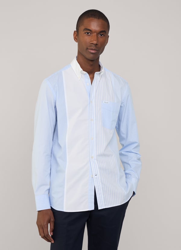 Façonnable camisa popelín rayas fit regular Limitado a 3 días