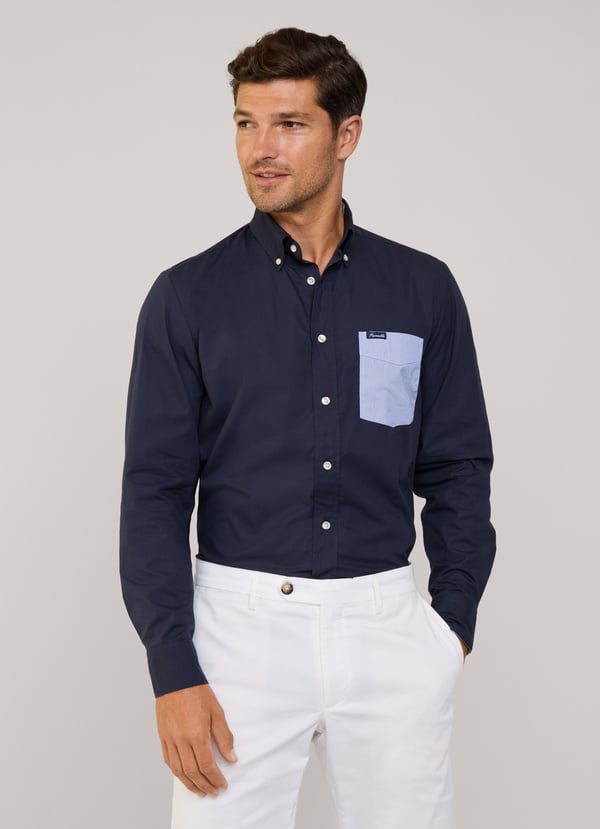 Façonnable camisa popelín fit regular Precios de Black Friday